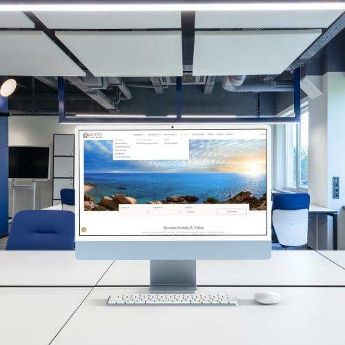 360 virtual tour acrotel hotels & villas-vivestia | risk-free villas, hotels and cruises in vr