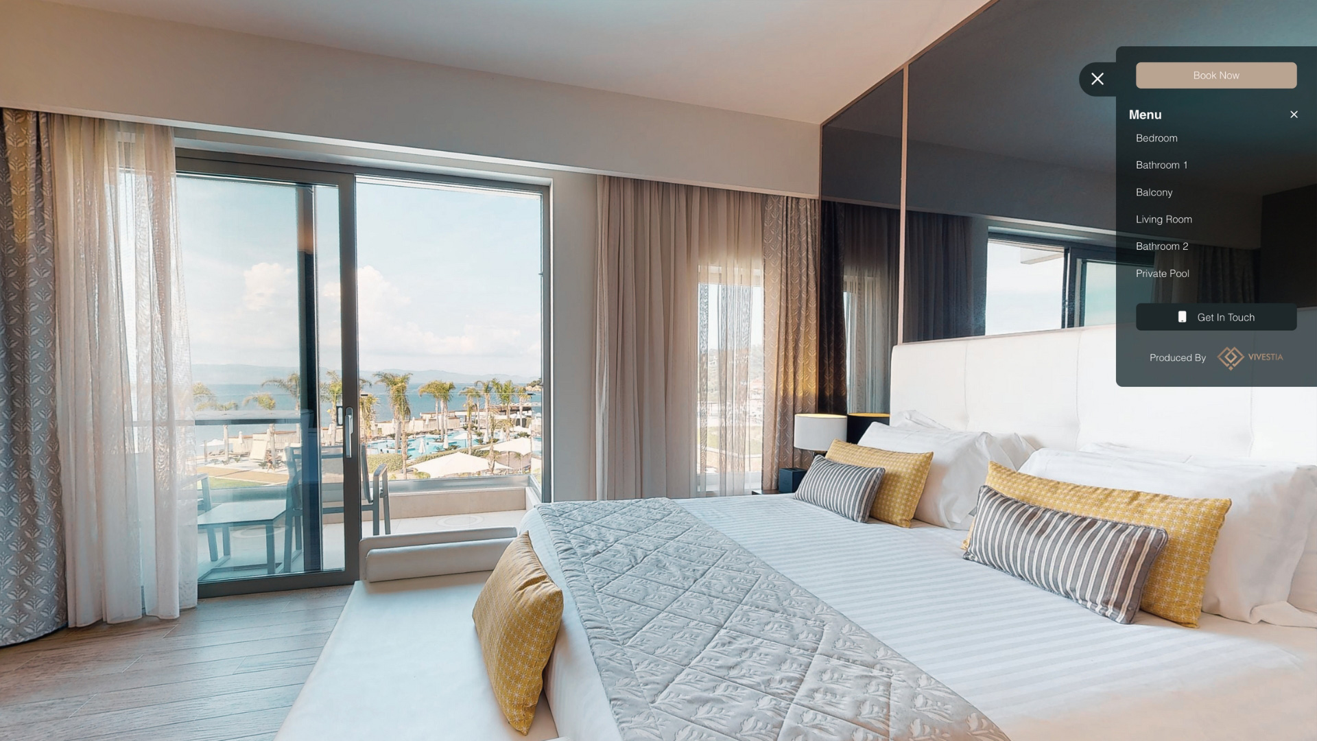 Virtual Tour for Villas-Vivestia | Risk-Free Villas, Hotels and Cruises in VR