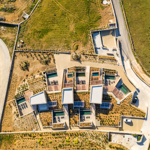 360 virtual tour panormos bay suites-vivestia | risk-free villas, hotels and cruises in vr